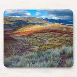 USA, Oregon. Landscape Of The Painted Hills Mouse Mat