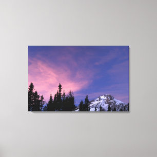 USA, Oregon, Mount Hood from Timberline Canvas Print