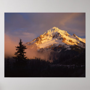 USA, Oregon, Mt. Hood National Forest. Rolling Poster
