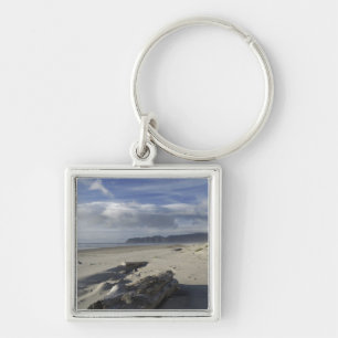 USA, Oregon, Sand Dunes and Ocean, Pacific City Key Ring