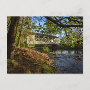 USA, Oregon, Scio, Larwood Wayside, Larwood 2 Postcard