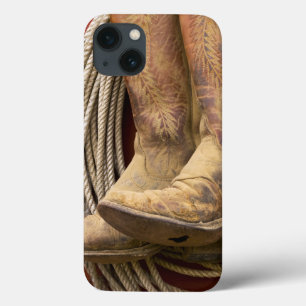 USA, Oregon, Seneca, Ponderosa Ranch. Close-up iPhone 13 Case