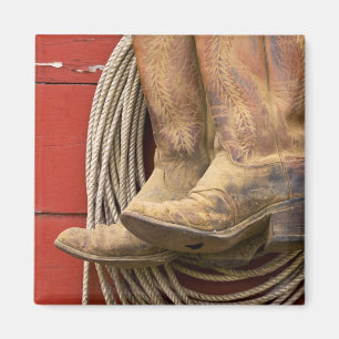 USA, Oregon, Seneca, Ponderosa Ranch. Close-up Magnet