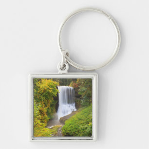 USA, Oregon, Silver Falls State Park 3 Key Ring