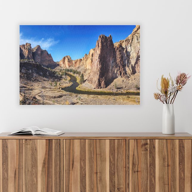 USA, Oregon, Smith Rock State Park Canvas Print (Creator Uploaded)