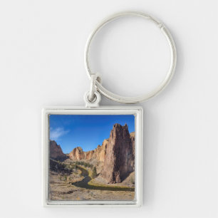 USA, Oregon, Smith Rock State Park Key Ring