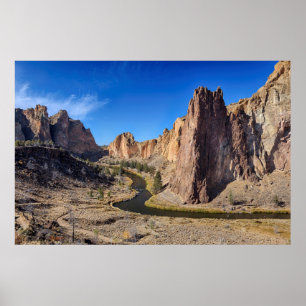 USA, Oregon, Smith Rock State Park Poster