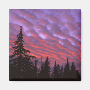 USA, Oregon, Three Sisters Wilderness, Vivid Magnet