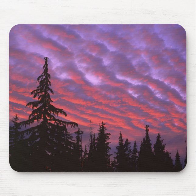 USA, Oregon, Three Sisters Wilderness, Vivid Mouse Mat (Front)