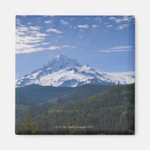 USA, Oregon, View of Mount Hood Magnet