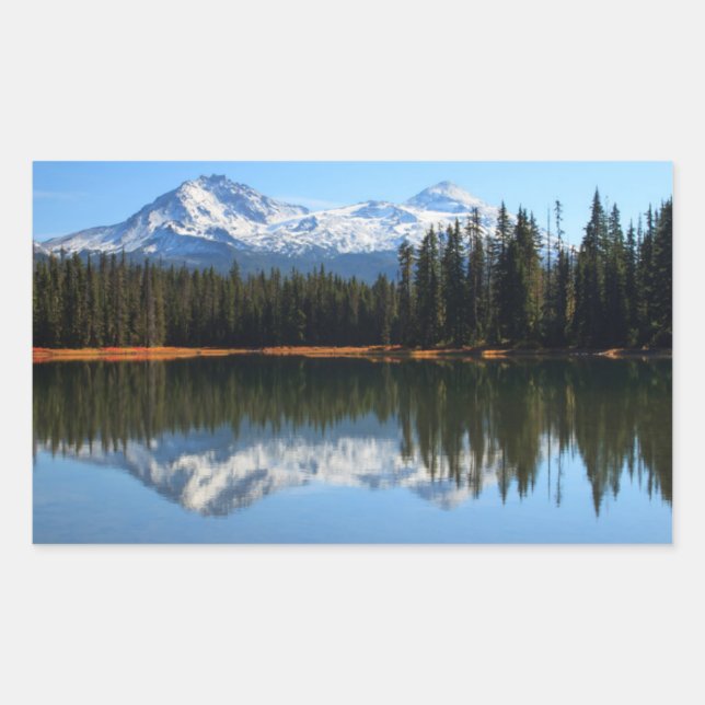 USA, Oregon, Willamette National Forest 2 Rectangular Sticker (Front)