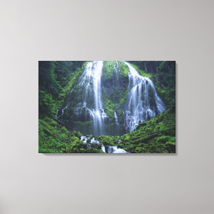USA, Oregon, Willamette National Forest. View of Canvas Print