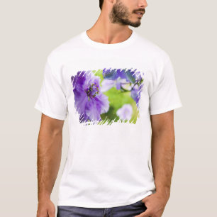 USA, Oregon, Willamette Valley, Larkspur Close 2 T-Shirt