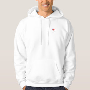 USA Paper Plane Flag Hoodie