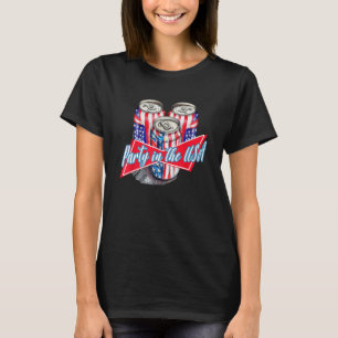 USA Party 4th of July Outfit Costume Men Women T-Shirt