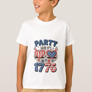 USA Party Like It's 1776, America, Independence Da T-Shirt