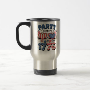USA Party Like It's 1776, America, Independence Da Travel Mug