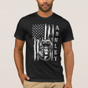 USA Patriot Boston Terrier Dog US Pet T-Shirt