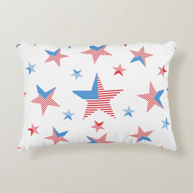 Usa Patriot Decorative Cushion (Front)
