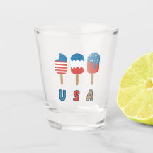 USA Patriot July 4th Independence Day Popsicles