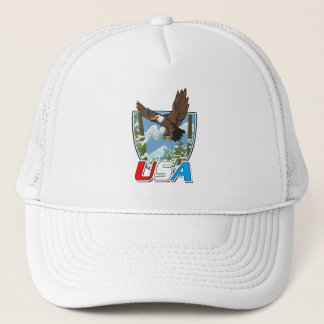 USA Patriot logo Trucker Hat