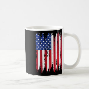 Usa Patriotic American Flag For Men Women Kids Boy Coffee Mug