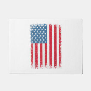 USA Patriotic American Flag For Men Women Kids Boy Doormat