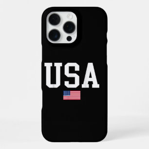 USA Patriotic American Flag For Men Women Kids Boy iPhone 16 Pro Max Case