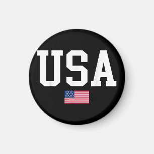 USA Patriotic American Flag For Men Women Kids Boy Magnet