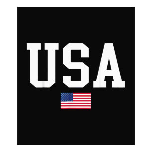 USA Patriotic American Flag For Men Women Kids Boy Photo Print
