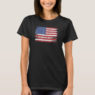 USA Patriotic American Flag For Men Women Kids Boy T-Shirt
