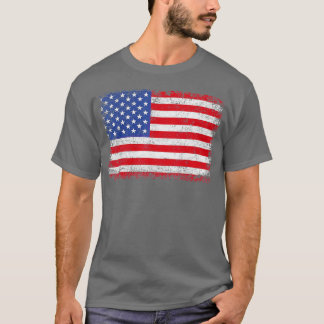 USA Patriotic American Flag For Men Women Kids Boy T-Shirt