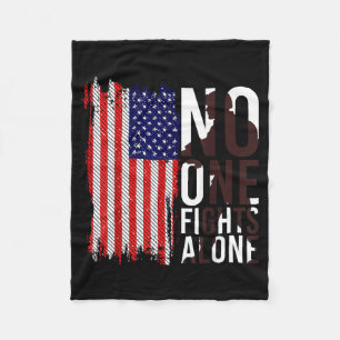 Usa patriotic - american flag freedom - pride fleece blanket