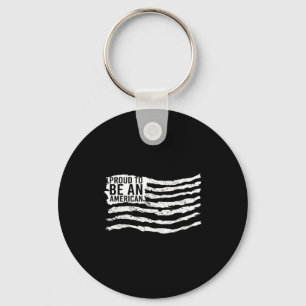 Usa patriotic - american flag freedom - pride key ring
