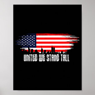 Usa patriotic - american flag freedom - pride poster