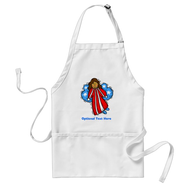 USA-Patriotic Angel Standard Apron (Front)