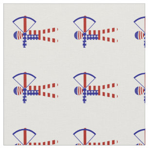 USA Patriotic ARCHERY  Fabric