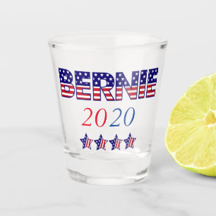 USA Patriotic Bernie 2020 Shot Glass