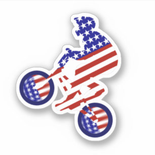 USA Patriotic Biking BMX