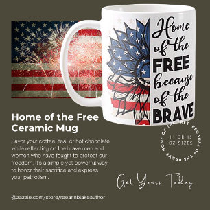 USA Patriotic Ceramic Mug