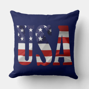 USA Patriotic Cushion