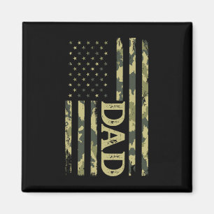 Usa Patriotic Dad Father's Day American Flag 4th O Magnet