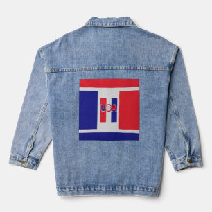 USA Patriotic Denim Jacket