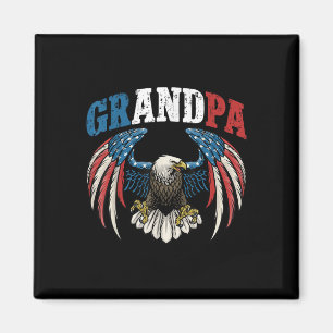 Usa Patriotic Eagle American Flag Fourth Of July G Magnet