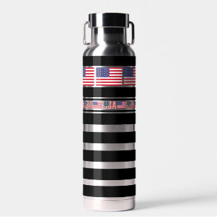USA Patriotic Flag, United State Water Bottle