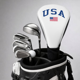 USA Patriotic Independence Day American Flag Golf Head Cover