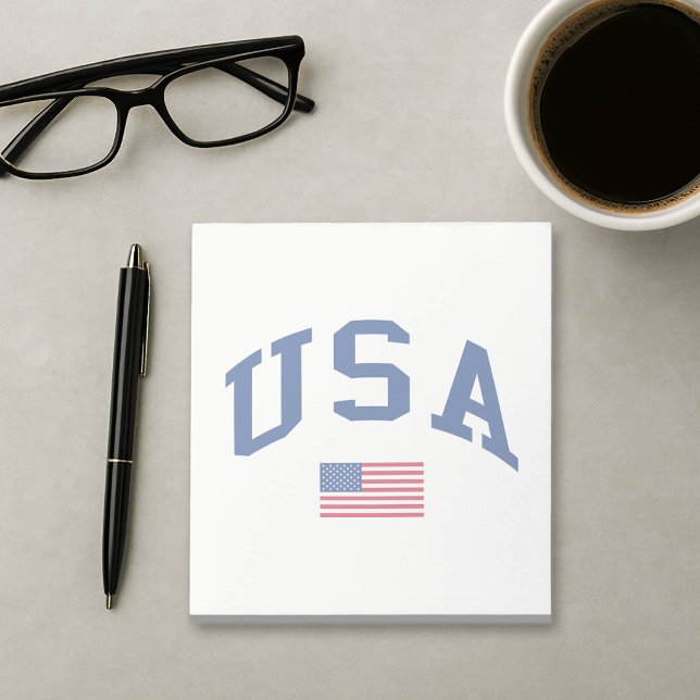 USA Patriotic Independence Day American Flag Notepad (Creator Uploaded)