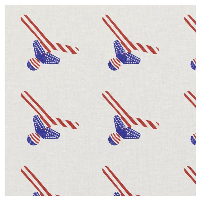 USA Patriotic Martial Arts TAEKWONDO  Fabric (Close Up)