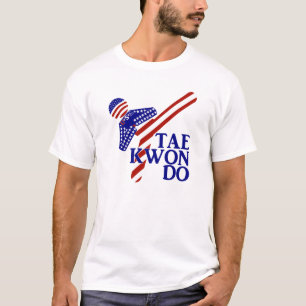 USA Patriotic Martial Arts TAEKWONDO T-Shirt