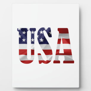 USA Patriotic Plaque